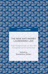 Cover image: The New Anti-Money Laundering Law 9783319290980