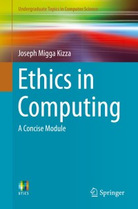 Titelbild: Ethics in Computing 9783319291048