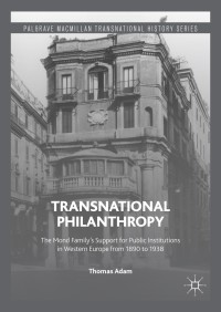 Cover image: Transnational Philanthropy 9783319291260