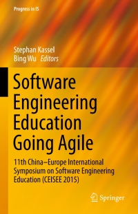 Cover image: Software Engineering Education Going Agile 9783319291659