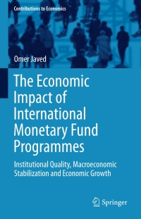 Cover image: The Economic Impact of International Monetary Fund Programmes 9783319291772