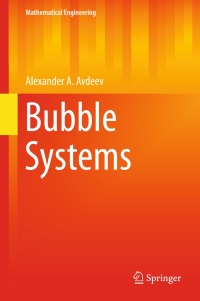 Titelbild: Bubble Systems 9783319292861