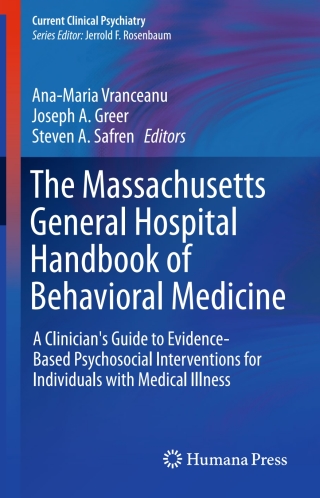 Cover image: The Massachusetts General Hospital Handbook of Behavioral Medicine 9783319292922