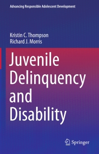 Imagen de portada: Juvenile Delinquency and Disability 9783319293417