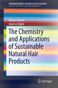 Titelbild: The Chemistry and Applications of Sustainable Natural Hair Products 9783319294179