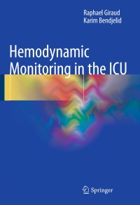 Cover image: Hemodynamic Monitoring in the ICU 9783319294292