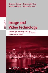 Cover image: Image and Video Technology 9783319294506