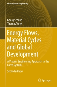 Cover image: Energy Flows, Material Cycles and Global Development 2nd edition 9783319294933