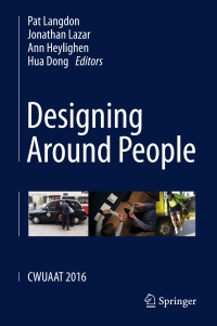Imagen de portada: Designing Around People 9783319294964