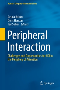 Cover image: Peripheral Interaction 9783319295213