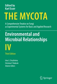 صورة الغلاف: Environmental and Microbial Relationships 3rd edition 9783319295305