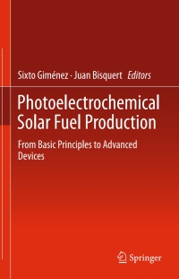 Imagen de portada: Photoelectrochemical Solar Fuel Production 9783319296395
