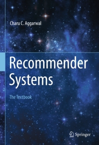 Cover image: Recommender Systems 9783319296579