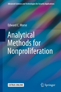 Cover image: Analytical Methods for Nonproliferation 9783319297293