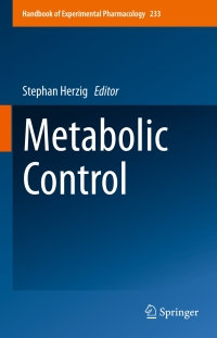 Cover image: Metabolic Control 9783319298047