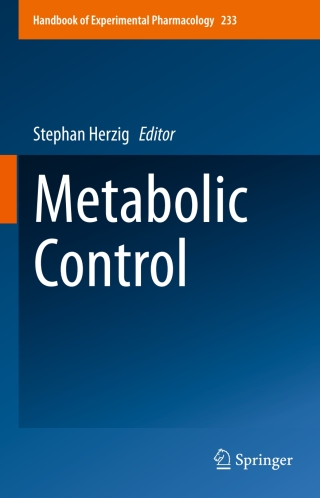 Imagen de portada: Metabolic Control 9783319298047