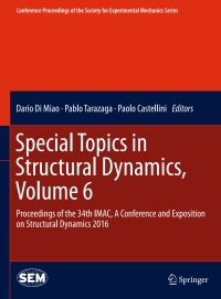 Titelbild: Special Topics in Structural Dynamics, Volume 6 9783319299099