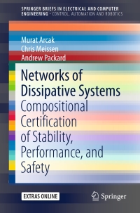 Cover image: Networks of Dissipative Systems 9783319299273