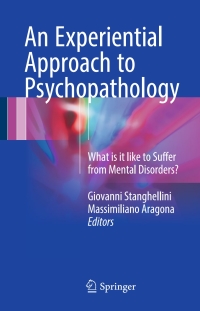 Omslagafbeelding: An Experiential Approach to Psychopathology 9783319299433