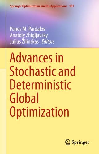 Cover image: Advances in Stochastic and Deterministic Global Optimization 9783319299730