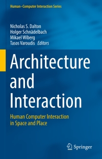 Cover image: Architecture and Interaction 9783319300269