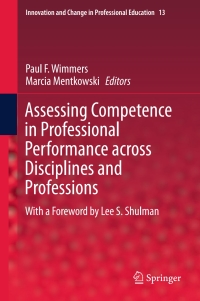 Cover image: Assessing Competence in Professional Performance across Disciplines and Professions 9783319300627