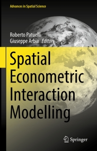 Cover image: Spatial Econometric Interaction Modelling 9783319301945