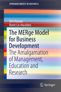 Titelbild: The MERge Model for Business Development 9783319302249