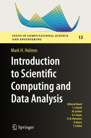Cover image: Introduction to Scientific Computing and Data Analysis 9783319302546
