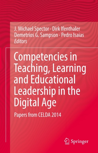 Imagen de portada: Competencies in Teaching, Learning and Educational Leadership in the Digital Age 9783319302935