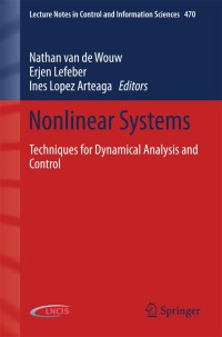 Cover image: Nonlinear Systems 9783319303567