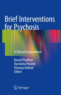 Cover image: Brief Interventions for Psychosis 9783319305196