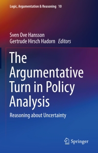 Cover image: The Argumentative Turn in Policy Analysis 9783319305479