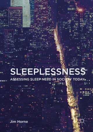 Imagen de portada: Sleeplessness 9783319305714