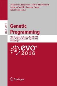 Cover image: Genetic Programming 9783319306674