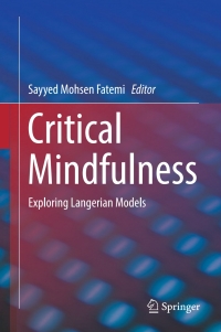 Cover image: Critical Mindfulness 9783319307817