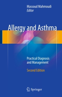Imagen de portada: Allergy and Asthma 2nd edition 9783319308333