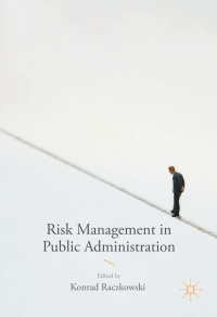 Omslagafbeelding: Risk Management in Public Administration 9783319308760