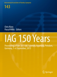 Cover image: IAG 150 Years 9783319246031