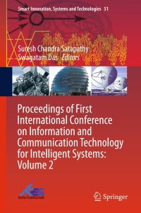 Immagine di copertina: Proceedings of First International Conference on Information and Communication Technology for Intelligent Systems: Volume 2 9783319309262