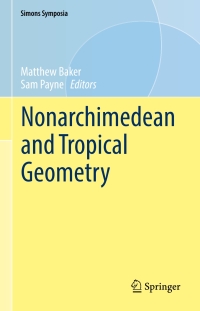 Imagen de portada: Nonarchimedean and Tropical Geometry 9783319309446