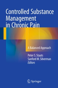 Titelbild: Controlled Substance Management in Chronic Pain 9783319309620