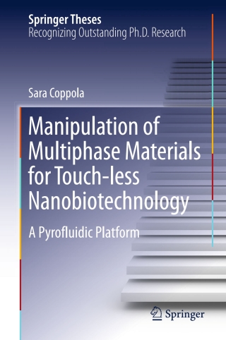 Cover image: Manipulation of Multiphase Materials for Touch-less Nanobiotechnology 9783319310589