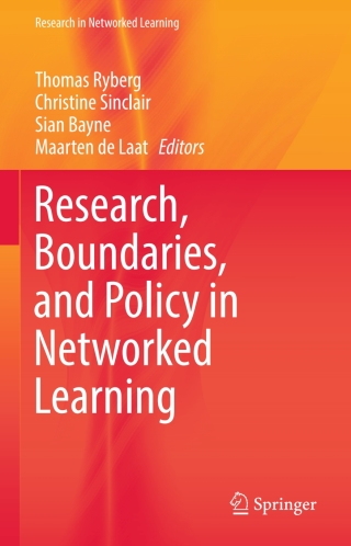 Cover image: Research, Boundaries, and Policy in Networked Learning 9783319311289