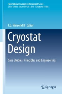 Cover image: Cryostat Design 9783319311487