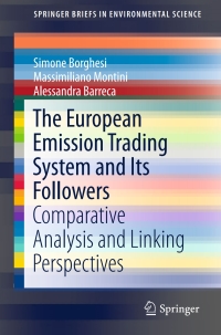 Cover image: The European Emission Trading System and Its Followers 9783319311852