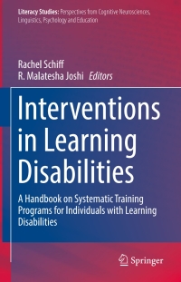 Cover image: Interventions in Learning Disabilities 9783319312347