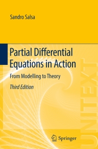 Cover image: Partial Differential Equations in Action 3rd edition 9783319312378