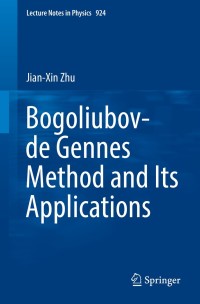 Titelbild: Bogoliubov-de Gennes Method and Its Applications 9783319313122