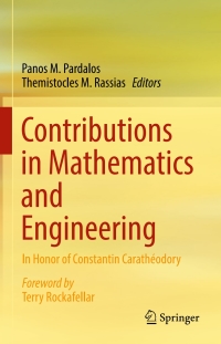 Imagen de portada: Contributions in Mathematics and Engineering 9783319313153
